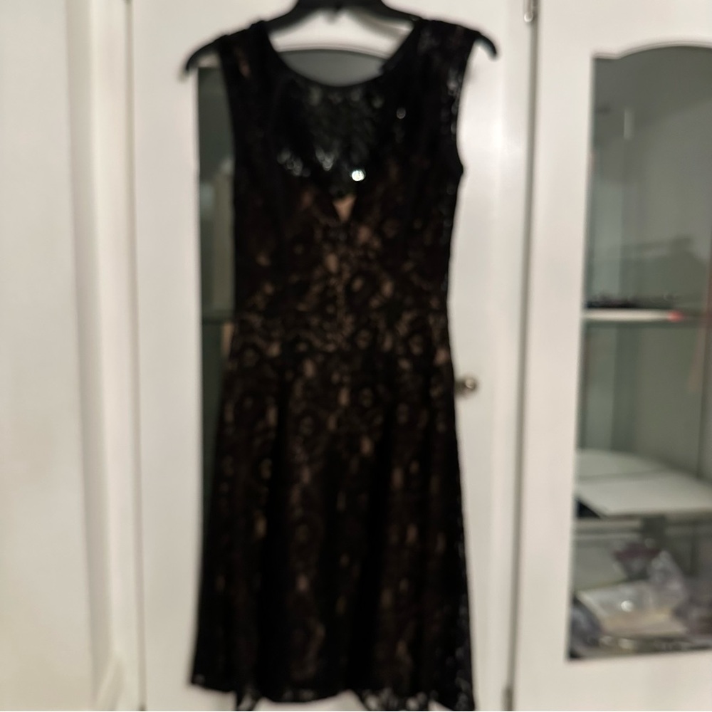 BCBGMaxAzria Black Lace Dress - Picture 6 of 9